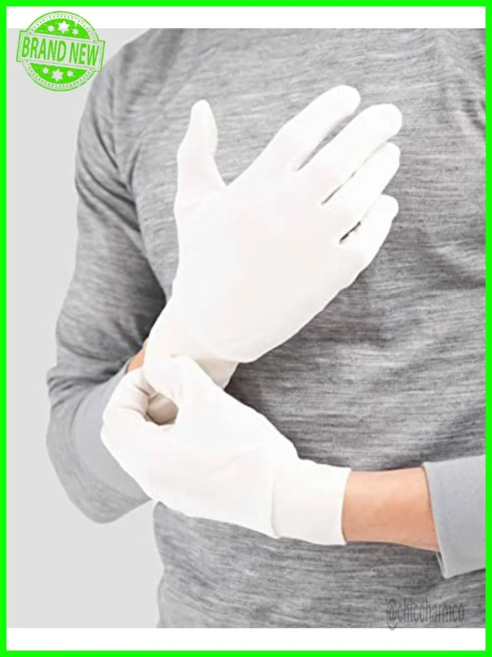 100% Silk Touch Screen Glove Liners for Cold Weather